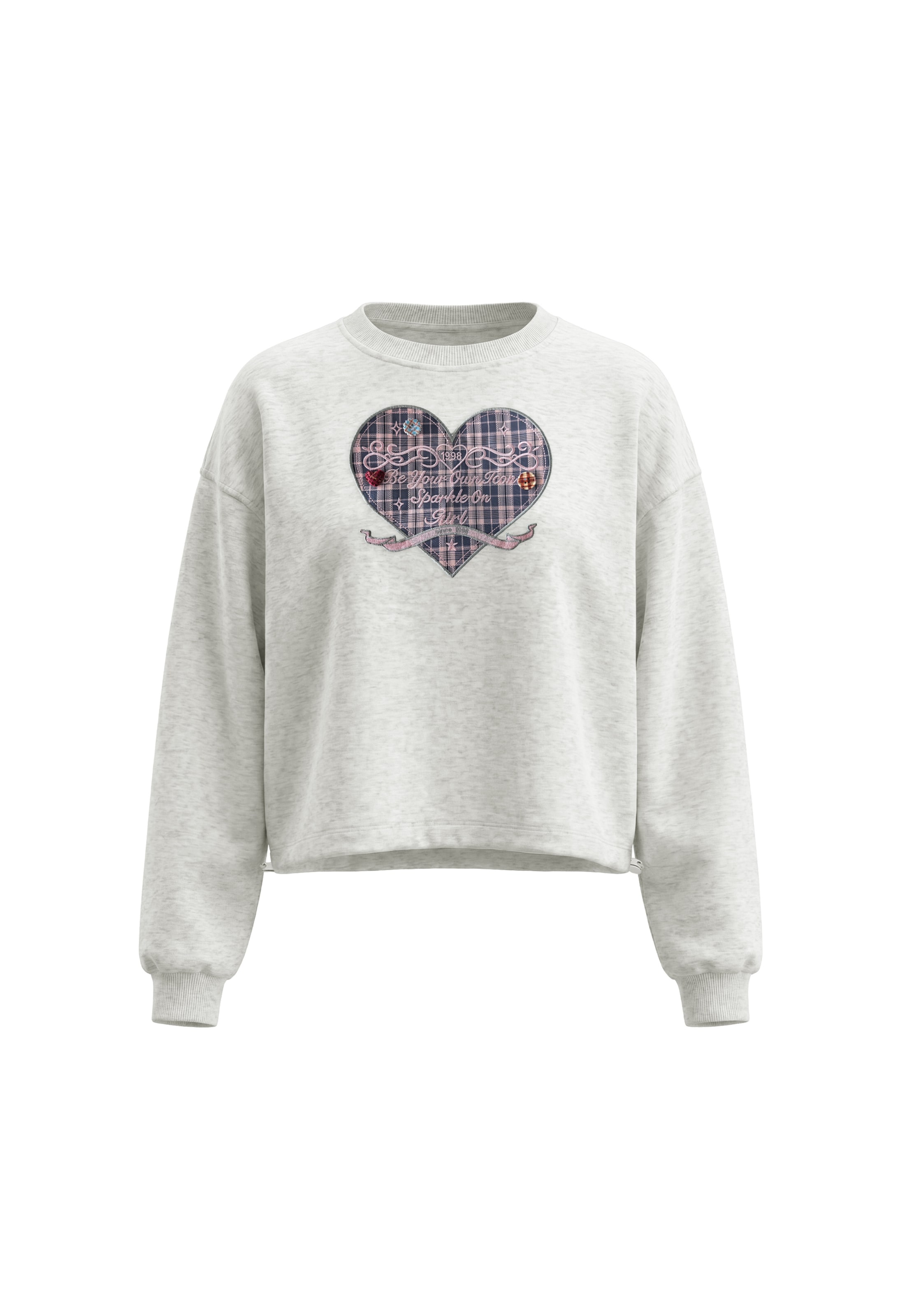 MYMO - Sudadera en blanco: frente