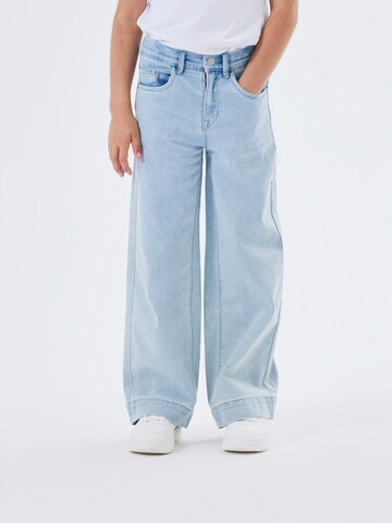 NAME IT Wide leg Jeans 'Rose' i blå: framsida