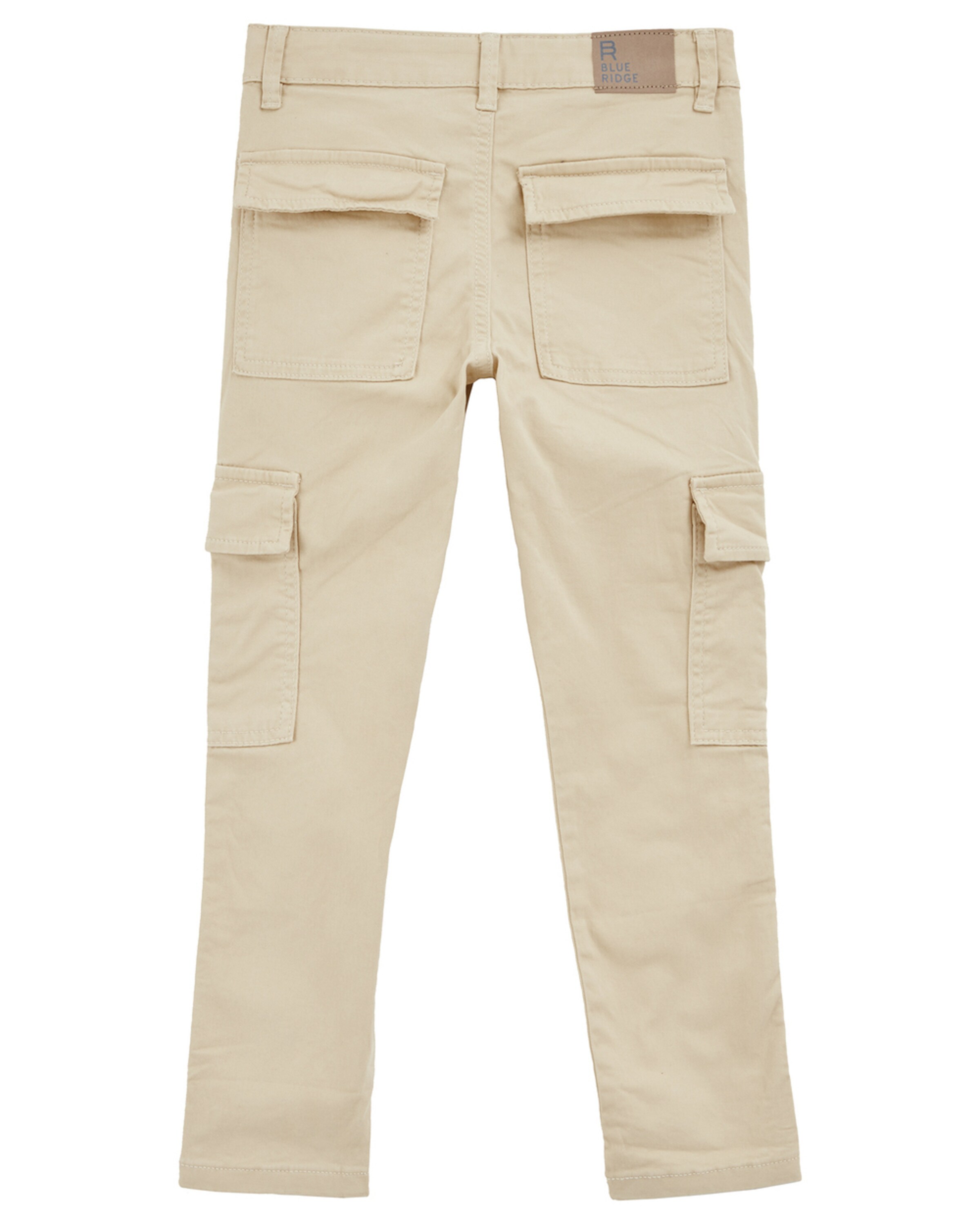 WE Fashion Slim fit Trousers in Beige