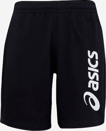 ASICS Regular Workout Pants in Black: front