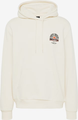 Brixton Sweatshirt 'RISING SUN' i hvid: forside