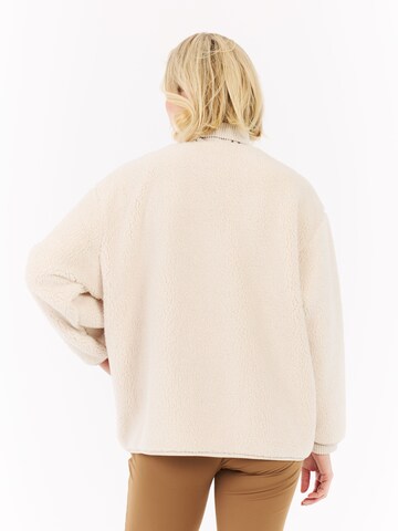 PROTEST Fleece jas 'PRTEdith' in Wit
