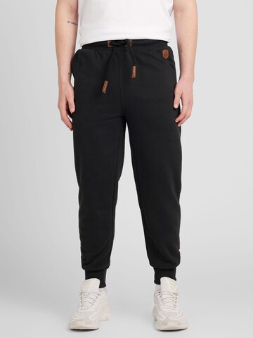 naketano Tapered Broek in Zwart: voorkant