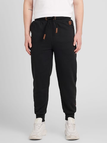 naketano Tapered Hose in Schwarz: predná strana