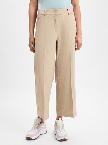 Cambio Wide leg Pantalon 'California' in Wit: voorkant