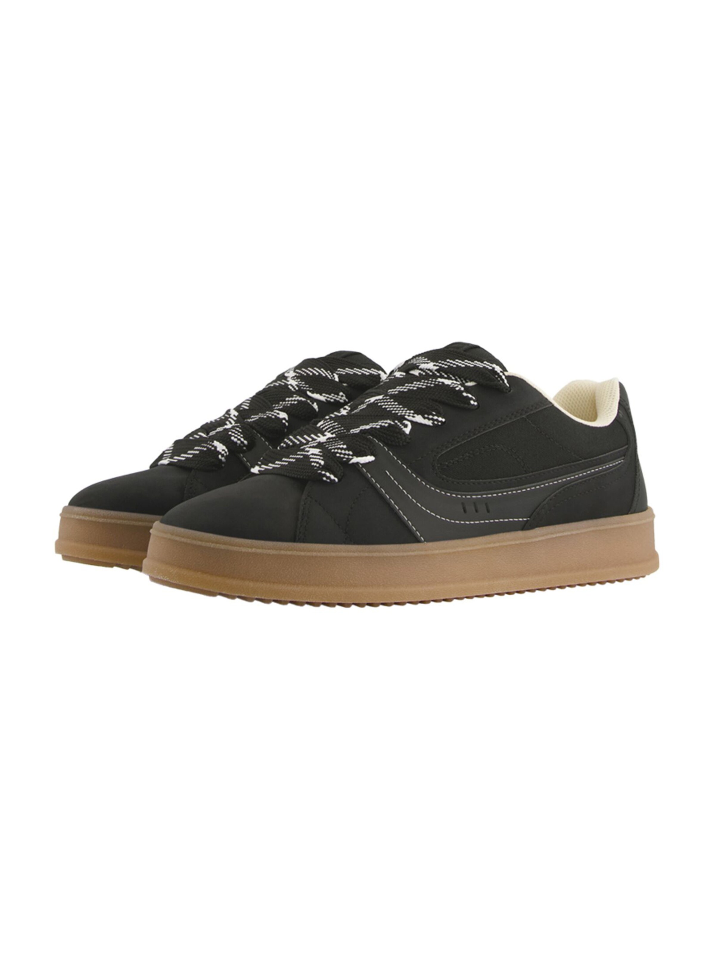 Bershka Sneaker low i sort