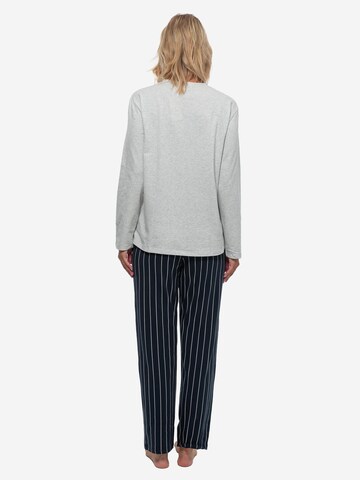 SCHIESSER Pajama 'Organic Cotton' in Grey