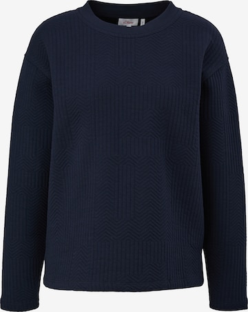 s.Oliver Sweatshirt in Blue: front