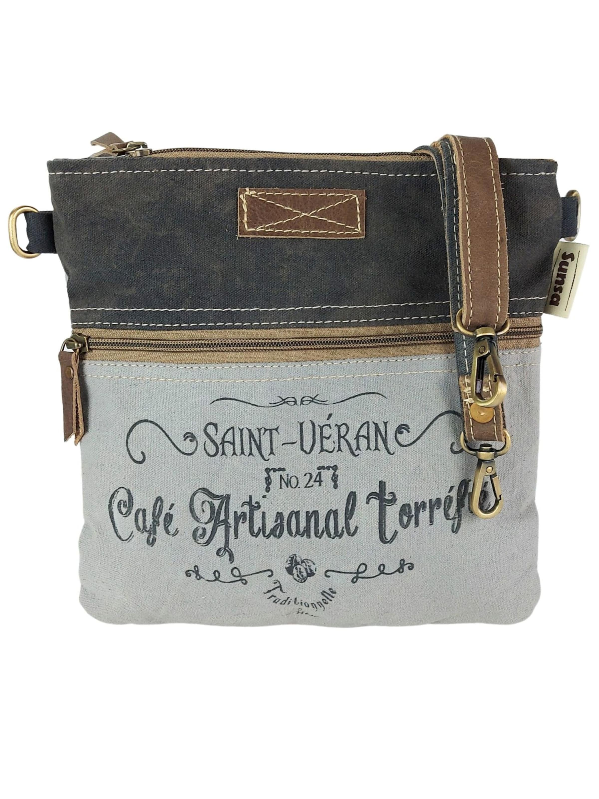 Sunsa Umhängetasche 'Sunsa'‌‌‌ in Grau: Vorderseite