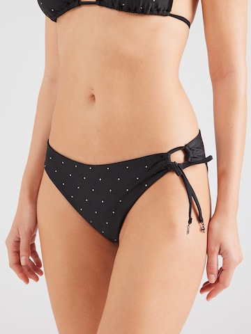 Bas de bikini 'IKON' Karl Lagerfeld en noir : devant