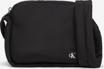 Sac à bandoulière Calvin Klein Jeans en noir : devant