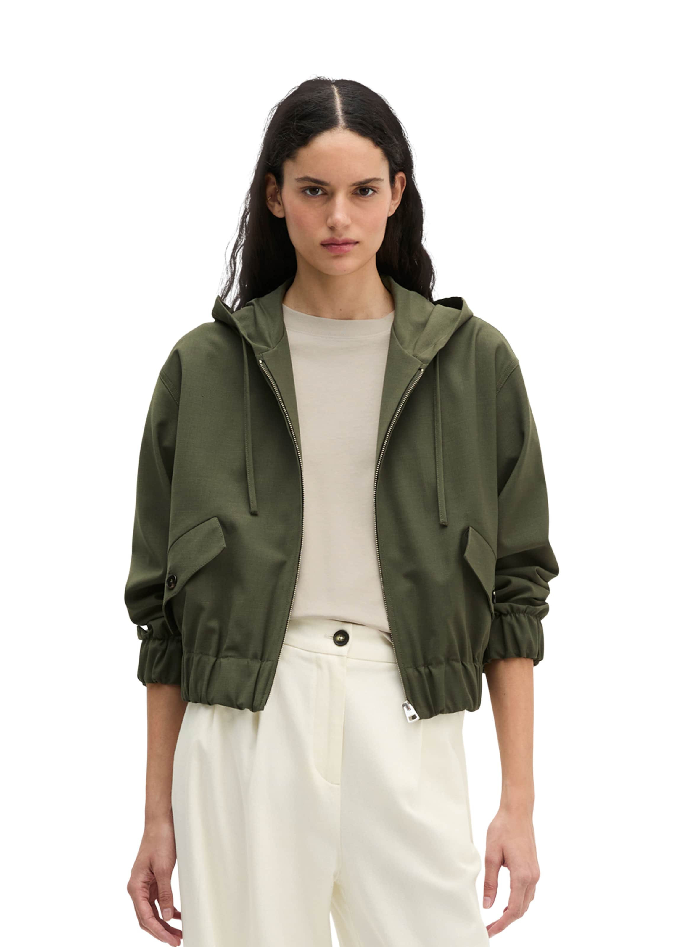 Marc O'Polo Jacke in Grün: Vorderseite