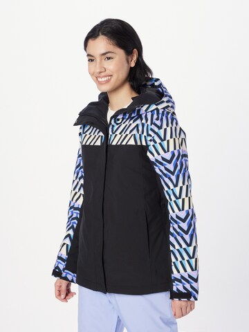 ROXY Athletic Jacket 'GALAXY' in Blue: front