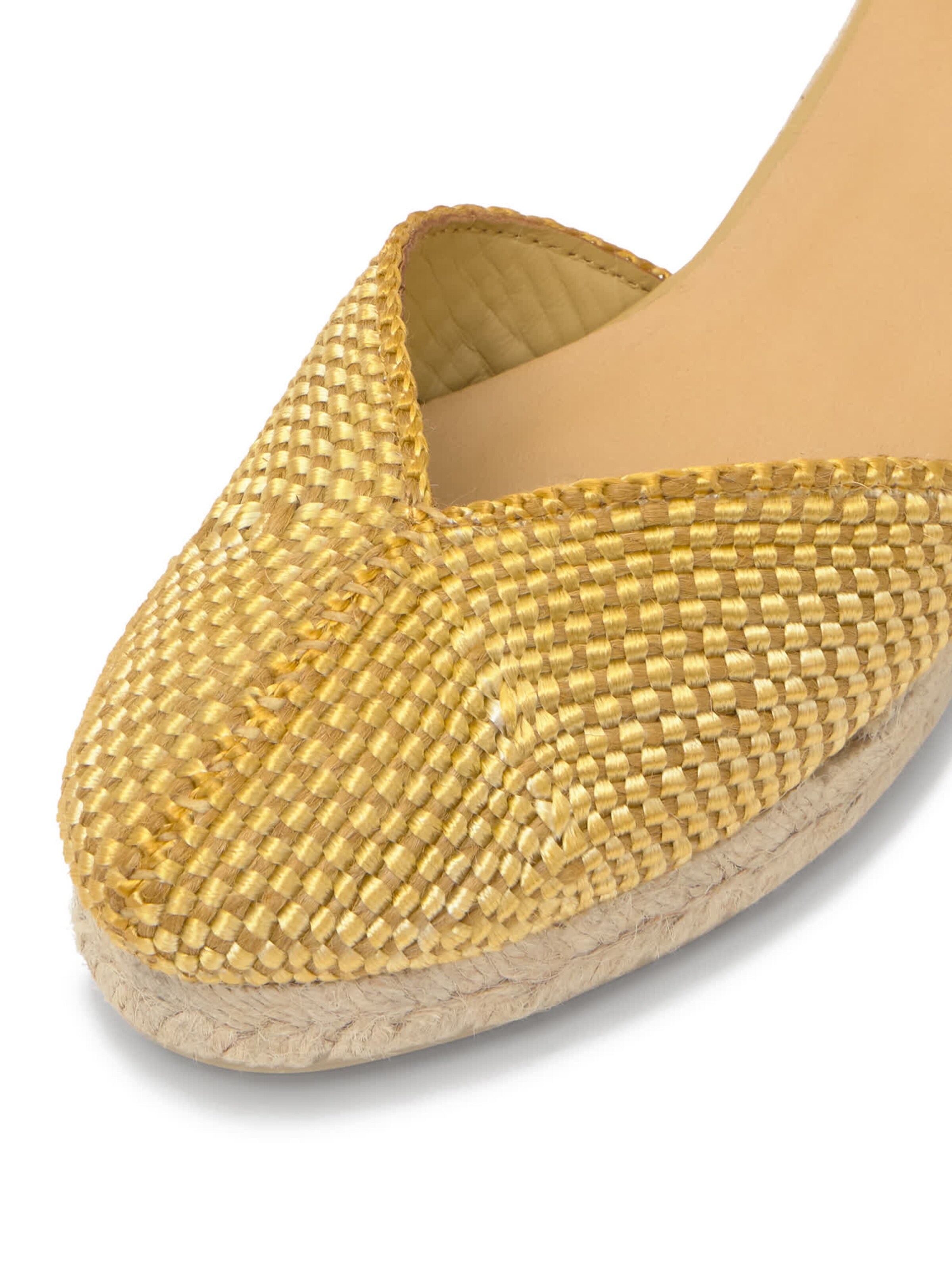 geltona Castañer Espadrilės 'CORA'