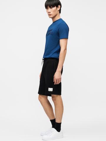 ARMANI EXCHANGE Loosefit Byxa i svart