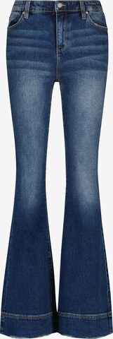 Liverpool Flared Jeans in Blauw: voorkant