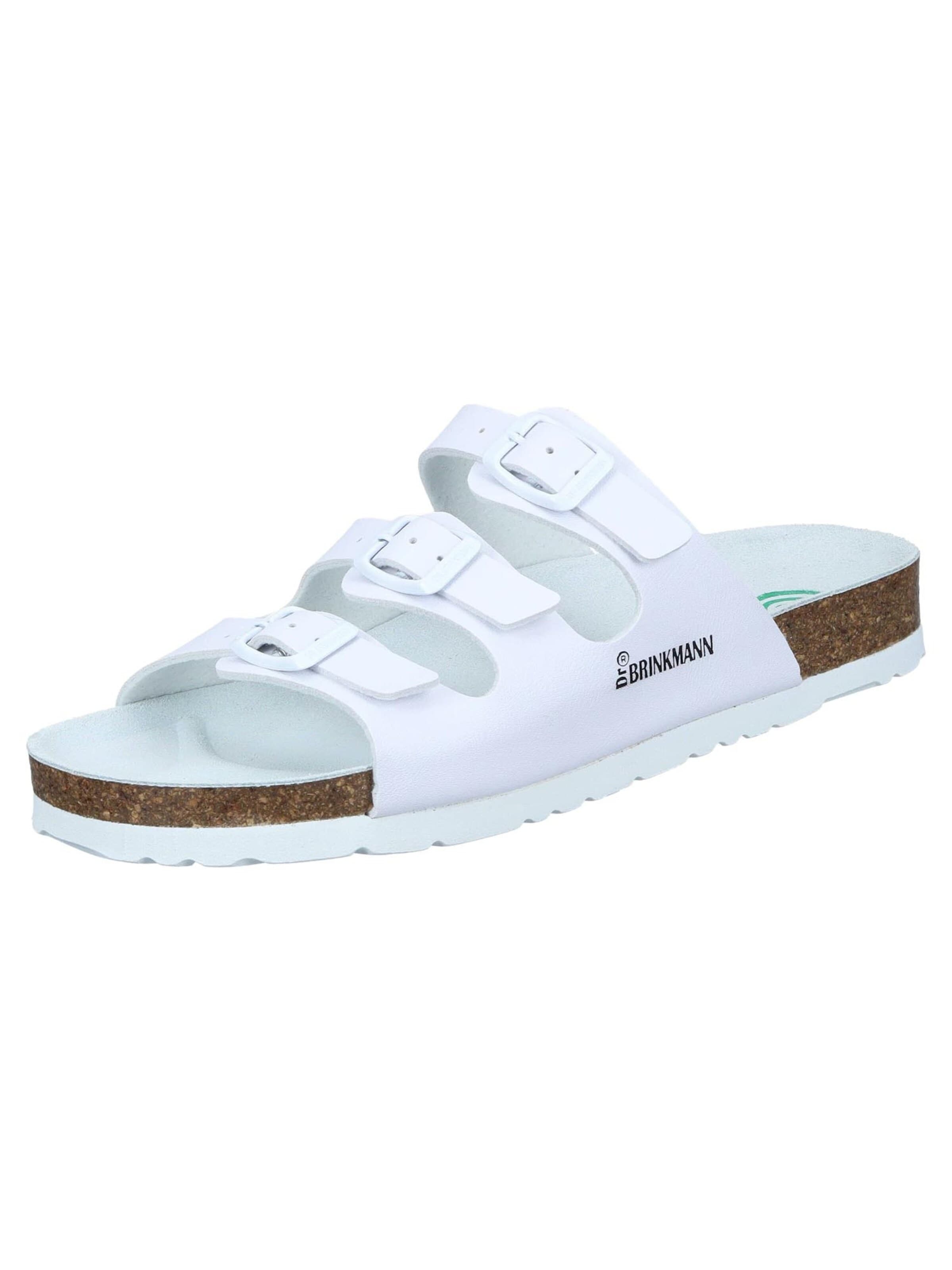 DR. BRINKMANN Mules 'Novelda' in White