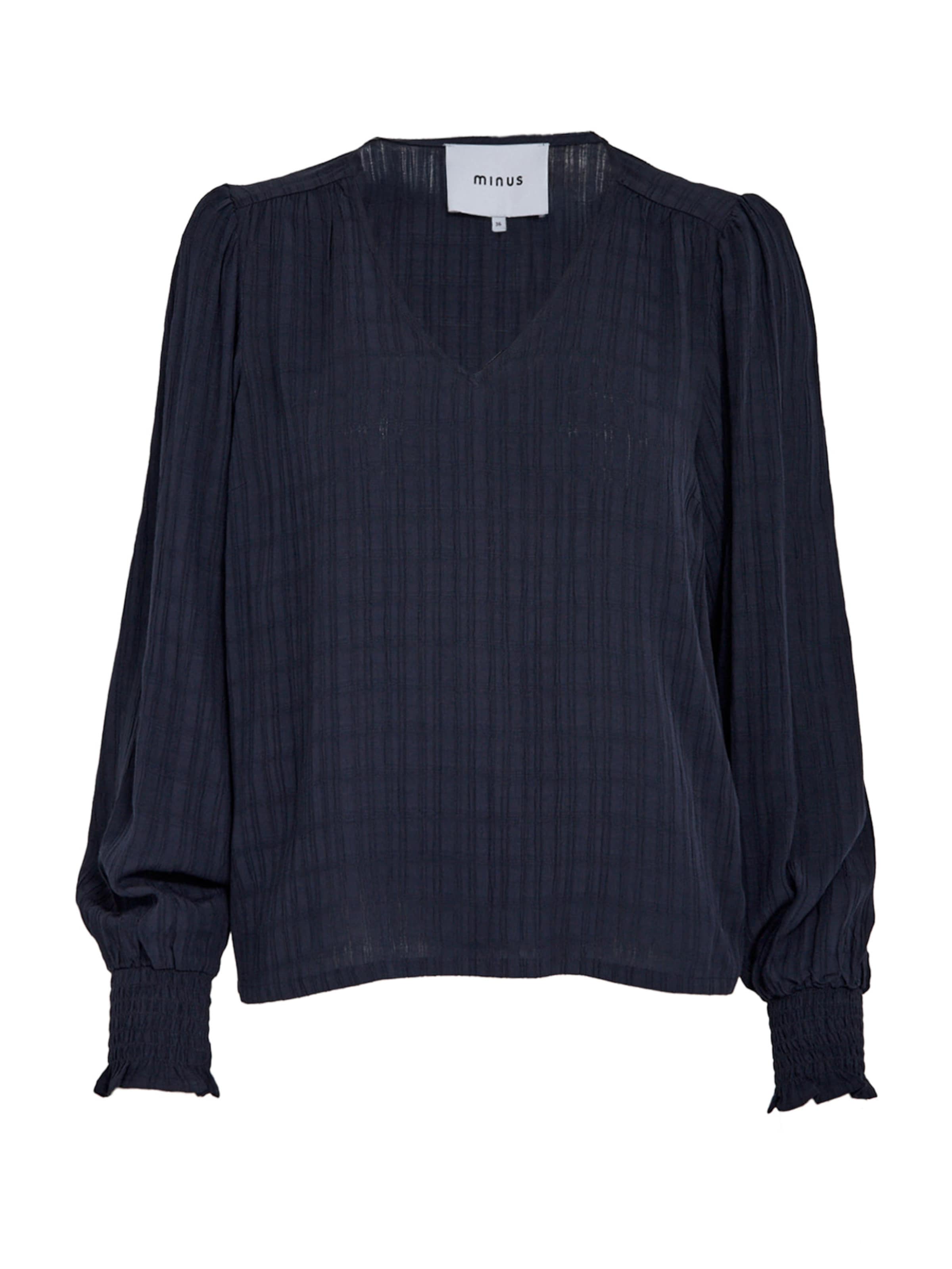 minus Top 'Anine' in Blauw: voorkant