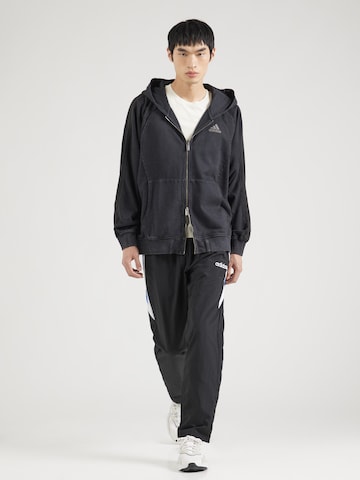 ADIDAS ORIGINALS Sweatjacke 'ADILENIUM' in Schwarz
