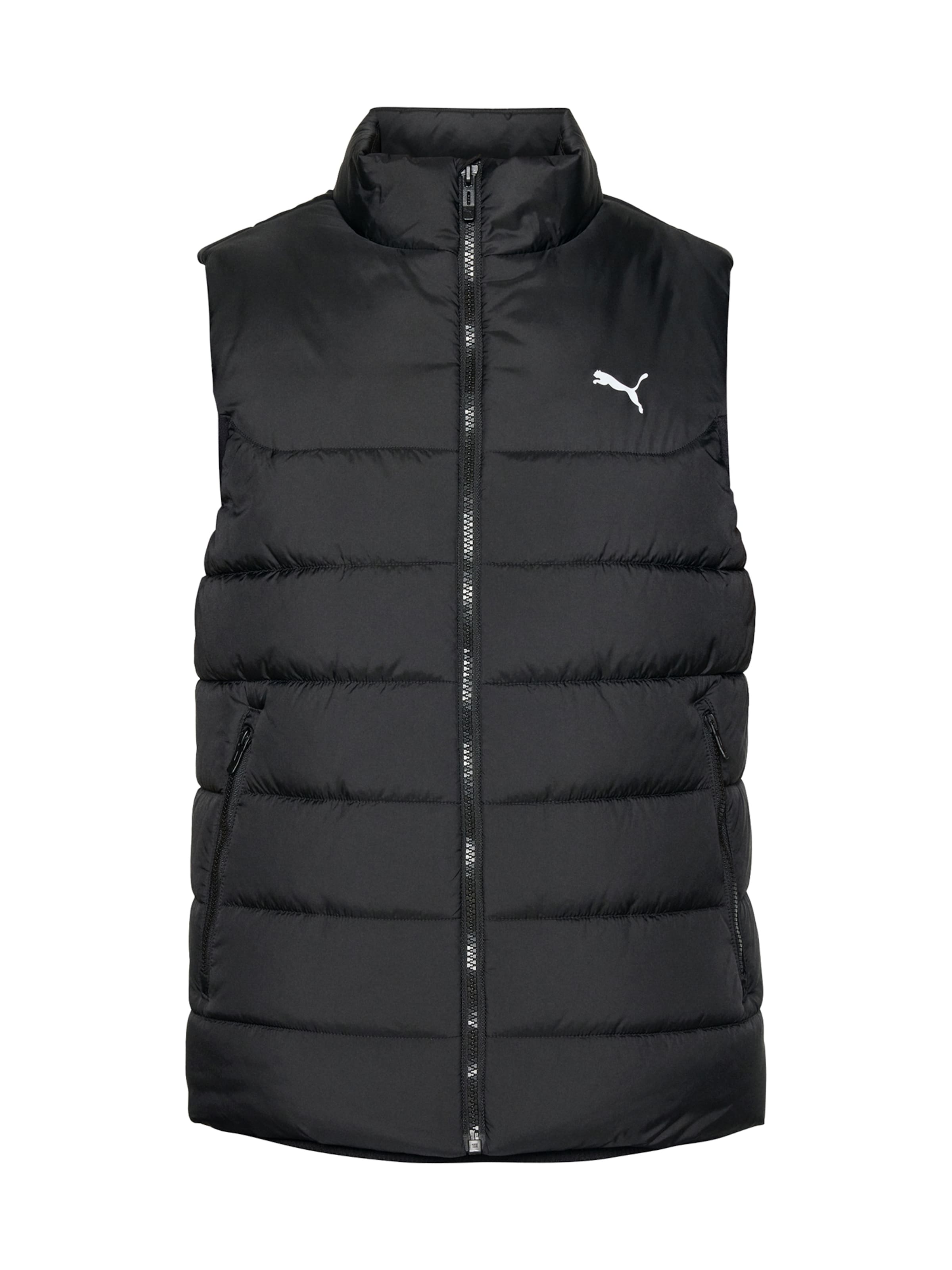 Gilet de sport 'ESS' PUMA en noir : devant
