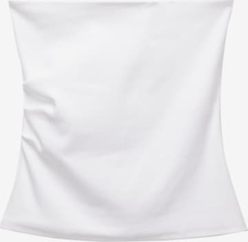 Haut Pull&Bear en blanc : devant