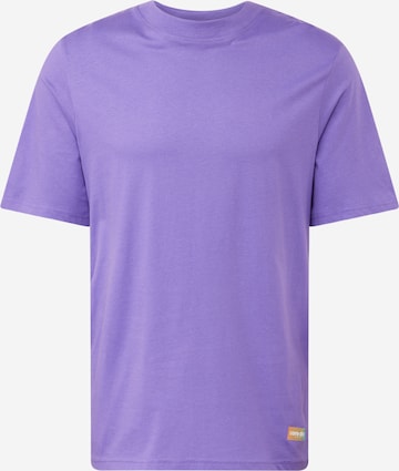 JACK & JONES Shirt 'THREAD PHOTO' in Purple: front