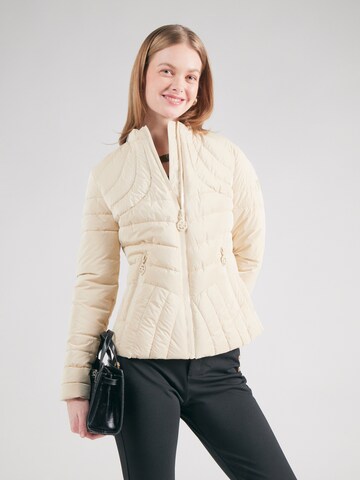 GUESS Between-Season Jacket in Beige: front