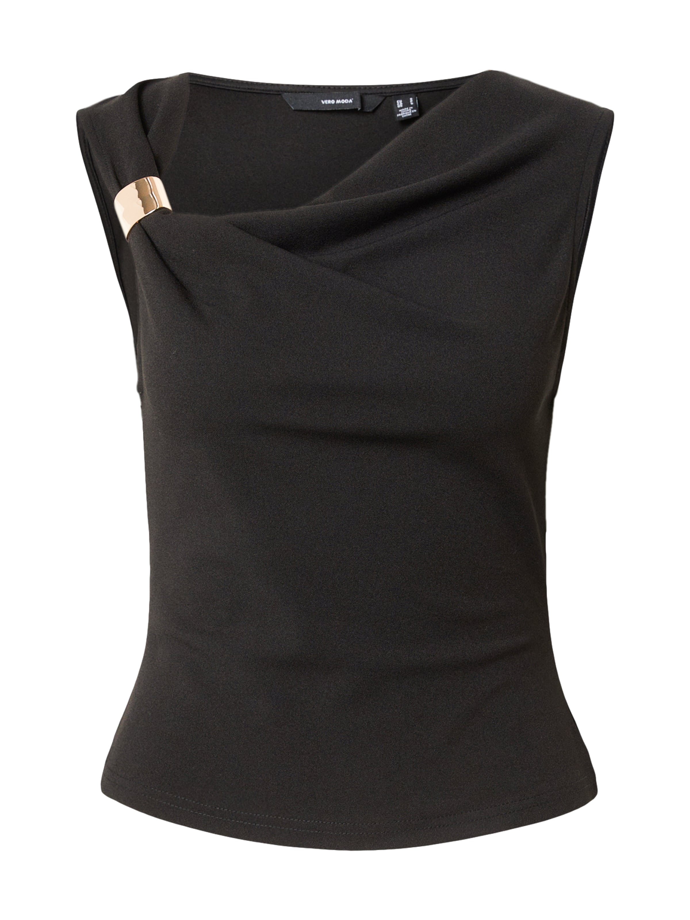 Chemisier 'VMALLISON' VERO MODA en noir : devant