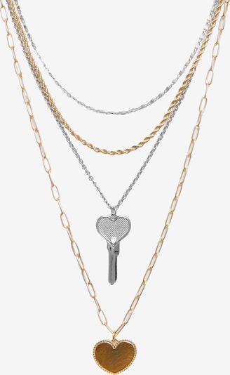 Pull&Bear Ketju värissä karamelli / kulta / hopea, Tuotenäkymä