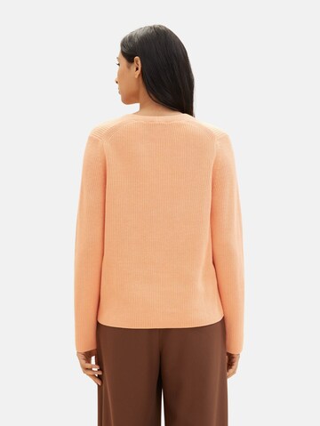 TOM TAILOR Pullover in Orange