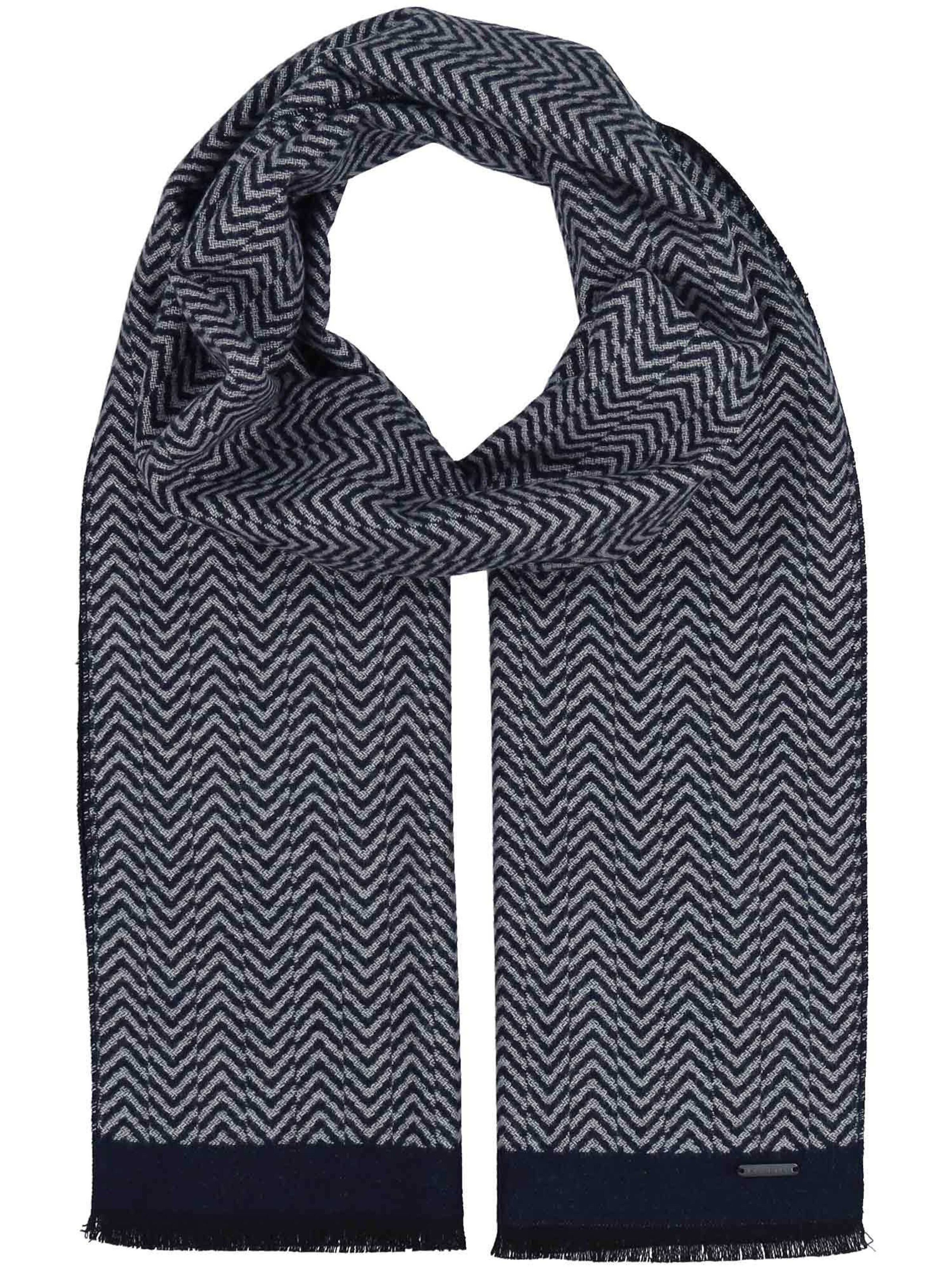 bugatti Scarf in Blue: front