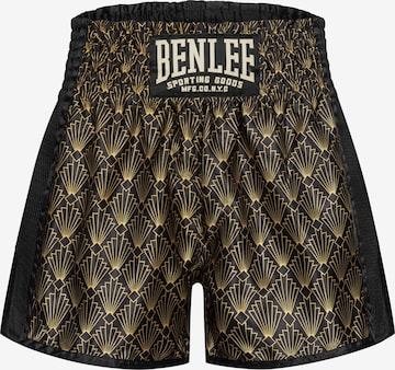 Benlee Wide Leg Urheiluhousut 'Goldstone' värissä musta: etupuoli