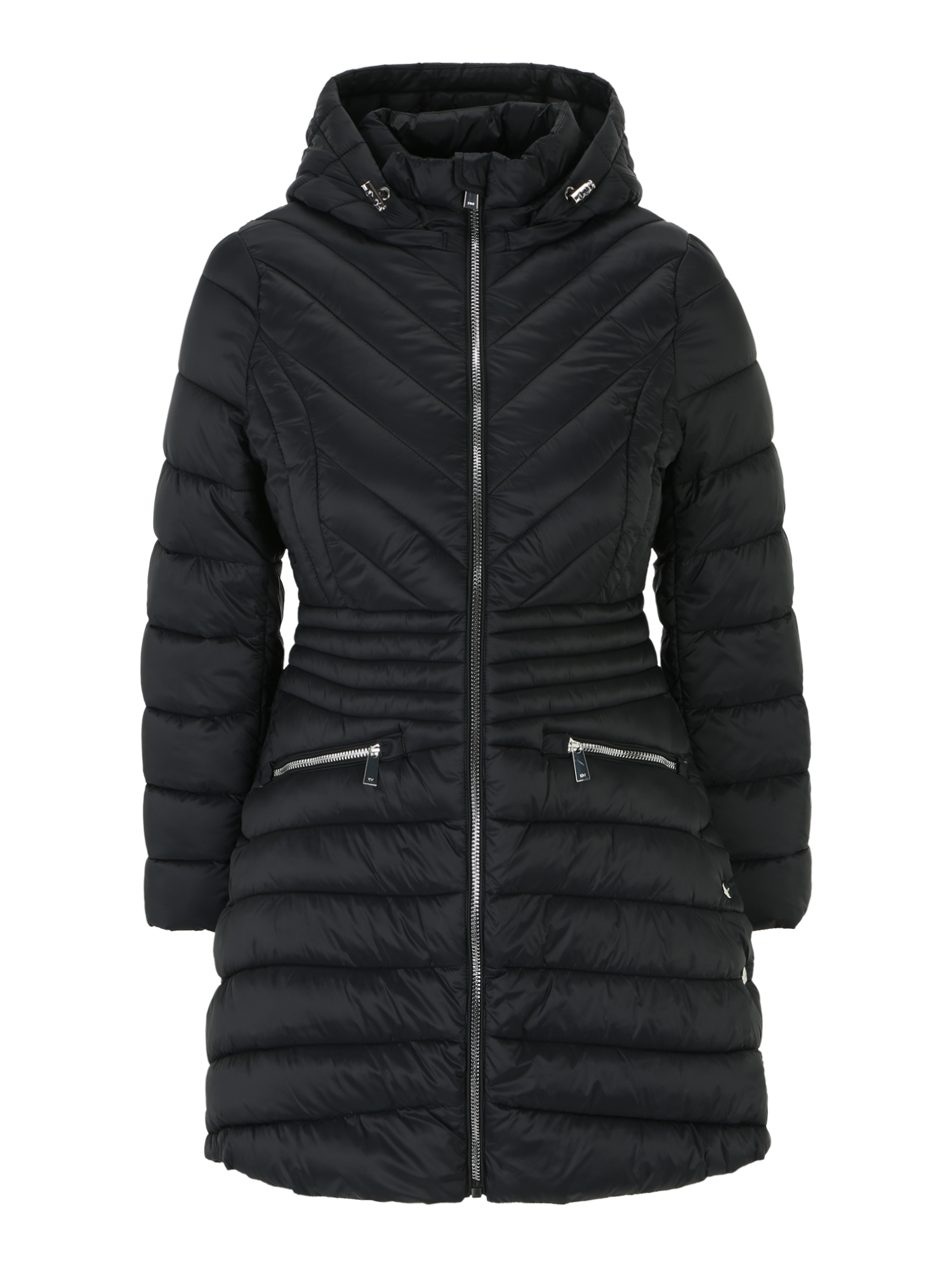 Karen Millen Petite Mantel in Schwarz ABOUT YOU