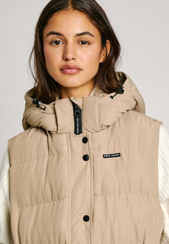 Gilet 'BIBI VEST' Pepe Jeans en beige
