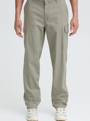 !Solid Regular Cargohose ' SDMohan Stretch ' in Grün