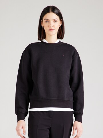TOMMY HILFIGER Sweatshirt in Schwarz: Vorderseite