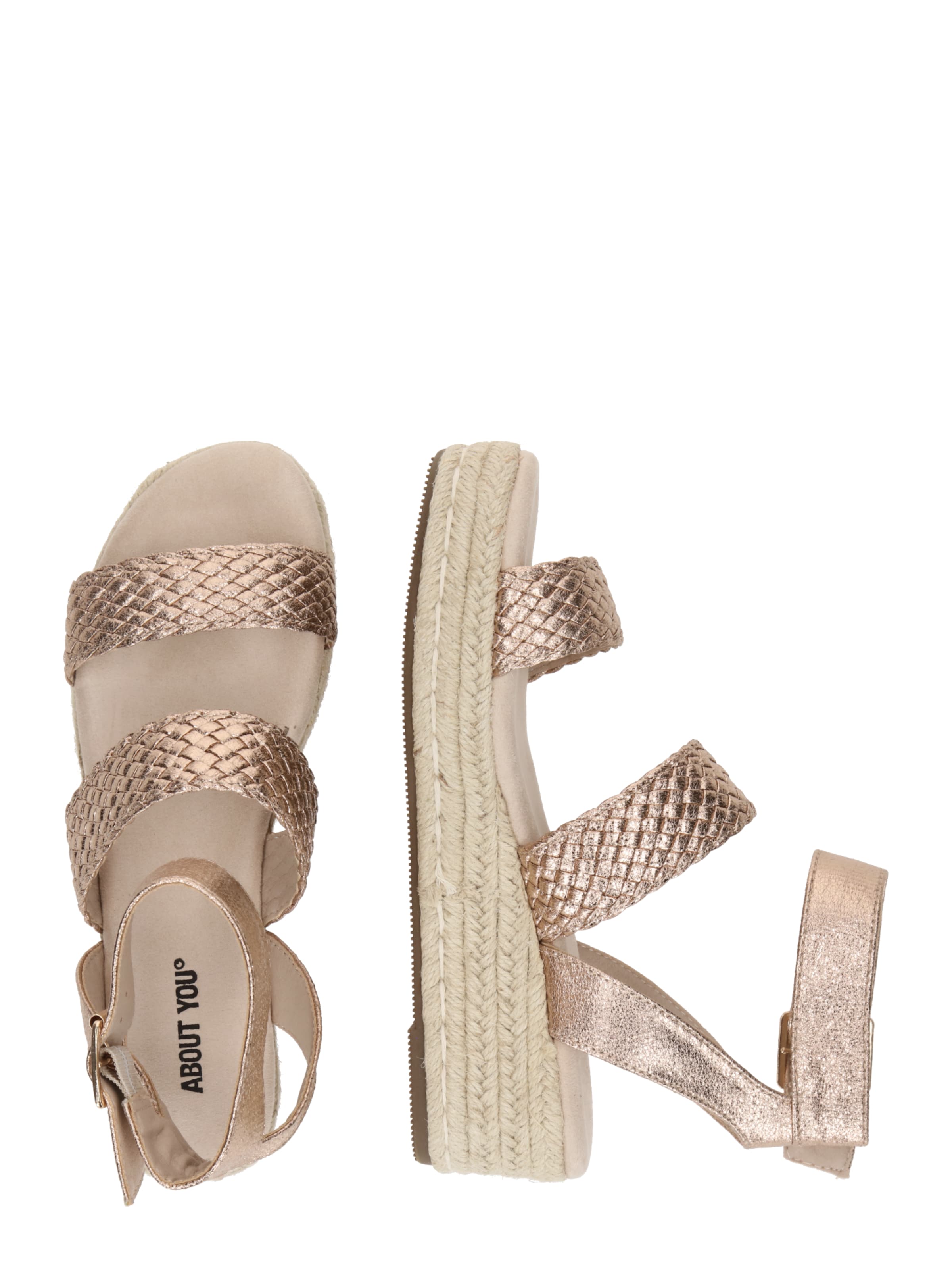 ABOUT YOU Босоножки 'Liliana' в Золотой