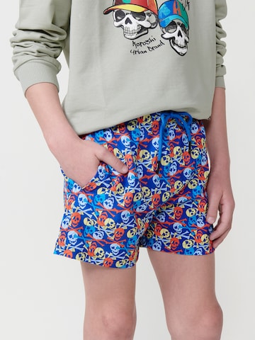 KOROSHI Badeshorts in Blau