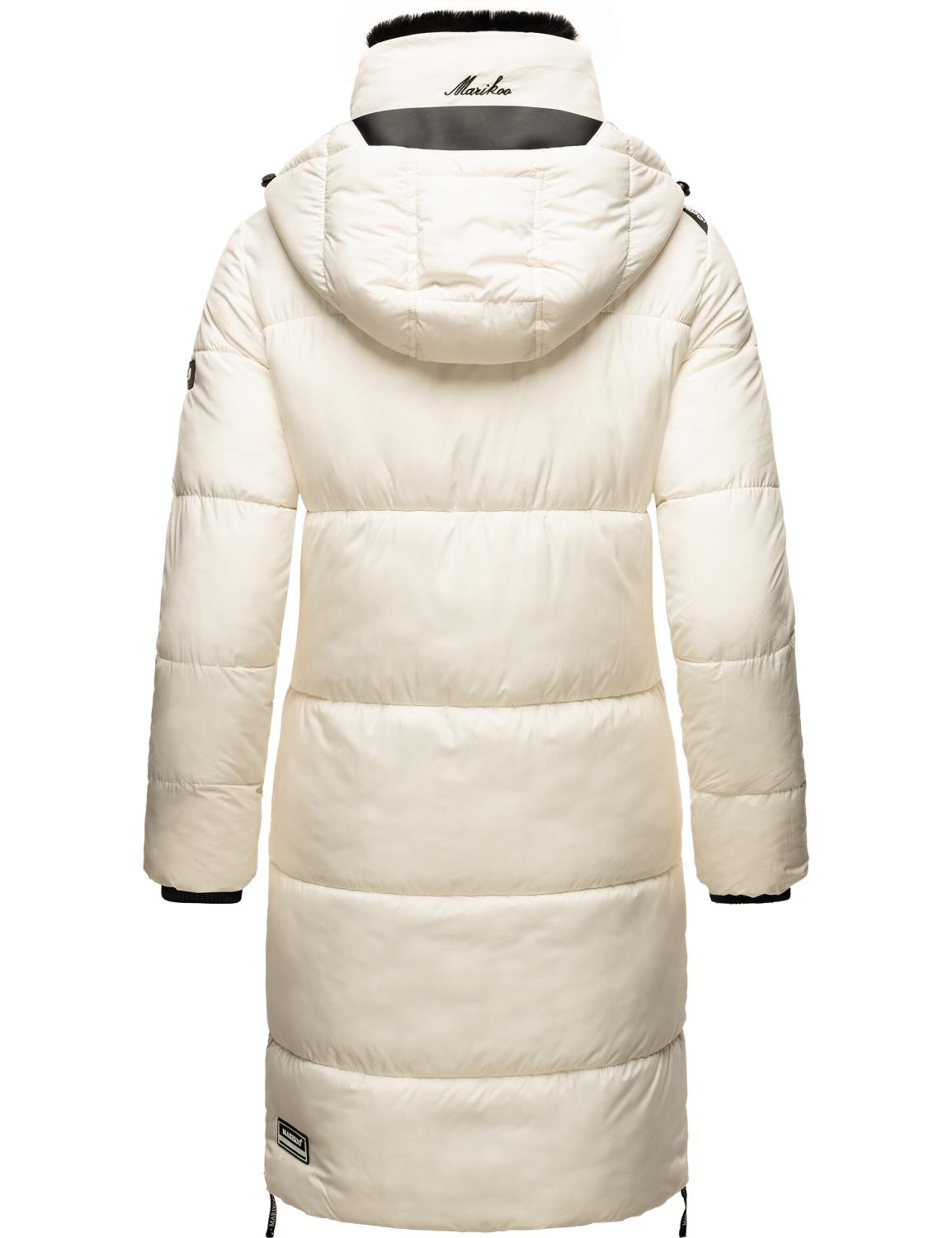 MARIKOO Зимнее пальто в Белый