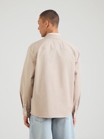Calvin Klein Jeans Comfort Fit Πουκάμισο σε καφέ