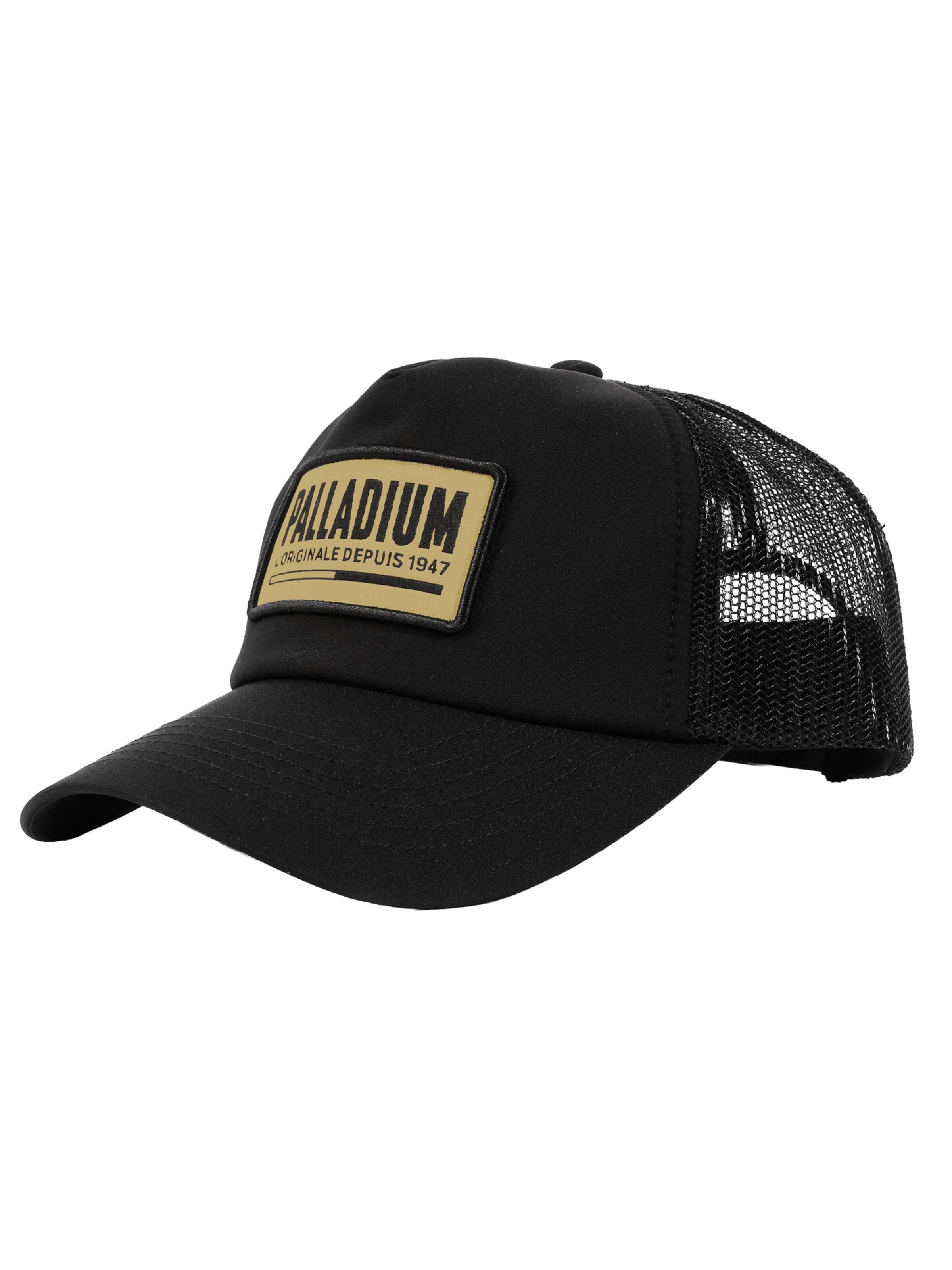 Palladium Cap 'Trucker Hat'‌‌‌‌‌‌‌‌ in Schwarz: Vorderseite