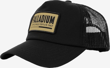 Palladium Cap 'Trucker Hat' in Schwarz: Vorderseite