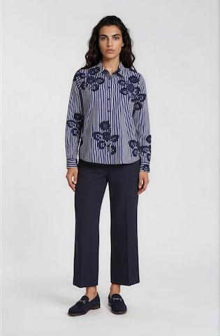 Milano Italy Blouse in Blue