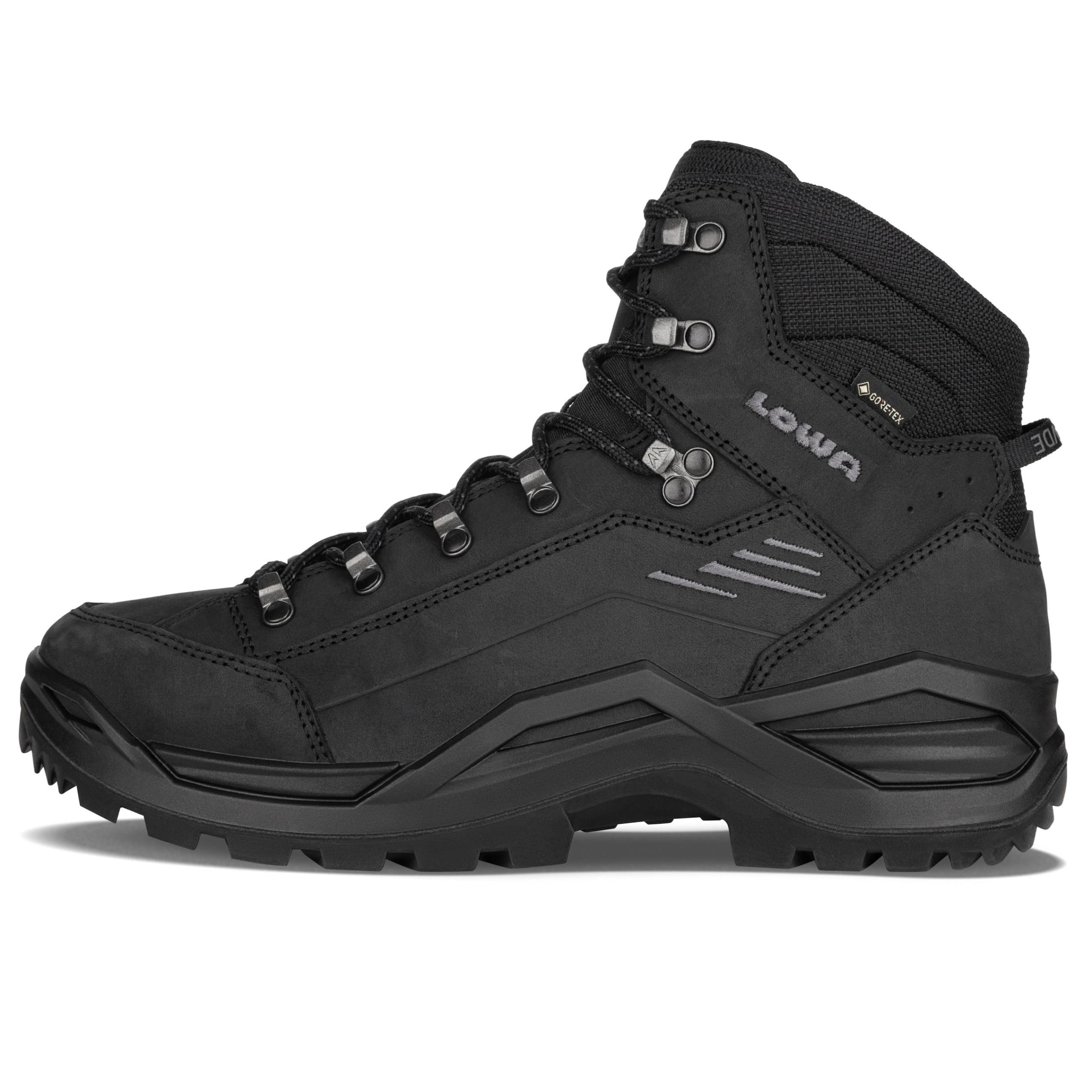 LOWA Boots Portland GTX MID in Black ABOUT YOU