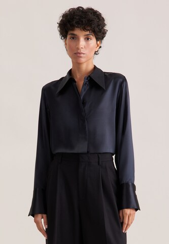 SEIDENSTICKER Blouse in Zwart: voorkant