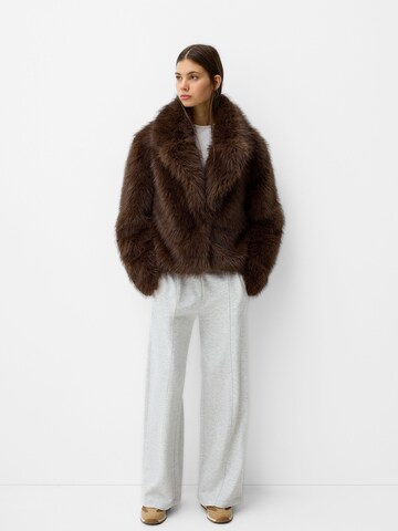 Veste mi-saison Bershka en marron