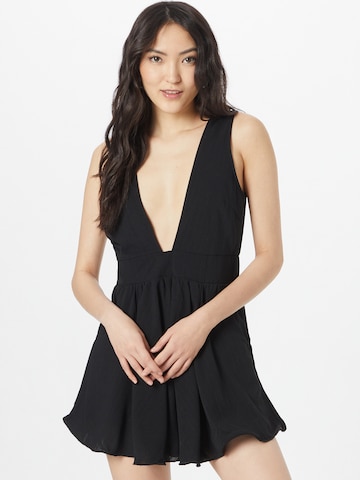 In The Style Jumpsuit 'LORNA' in Black: front