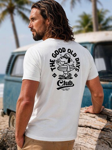 Neverless Shirt 'Good old Days'‌‌‌ in Weiß