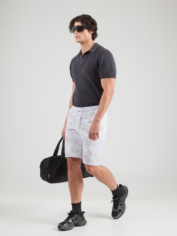 Regular Pantalon Karl Lagerfeld en blanc