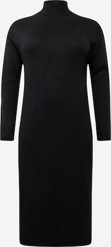 Robes en maille 'Kaden' Vero Moda Curve en noir : devant